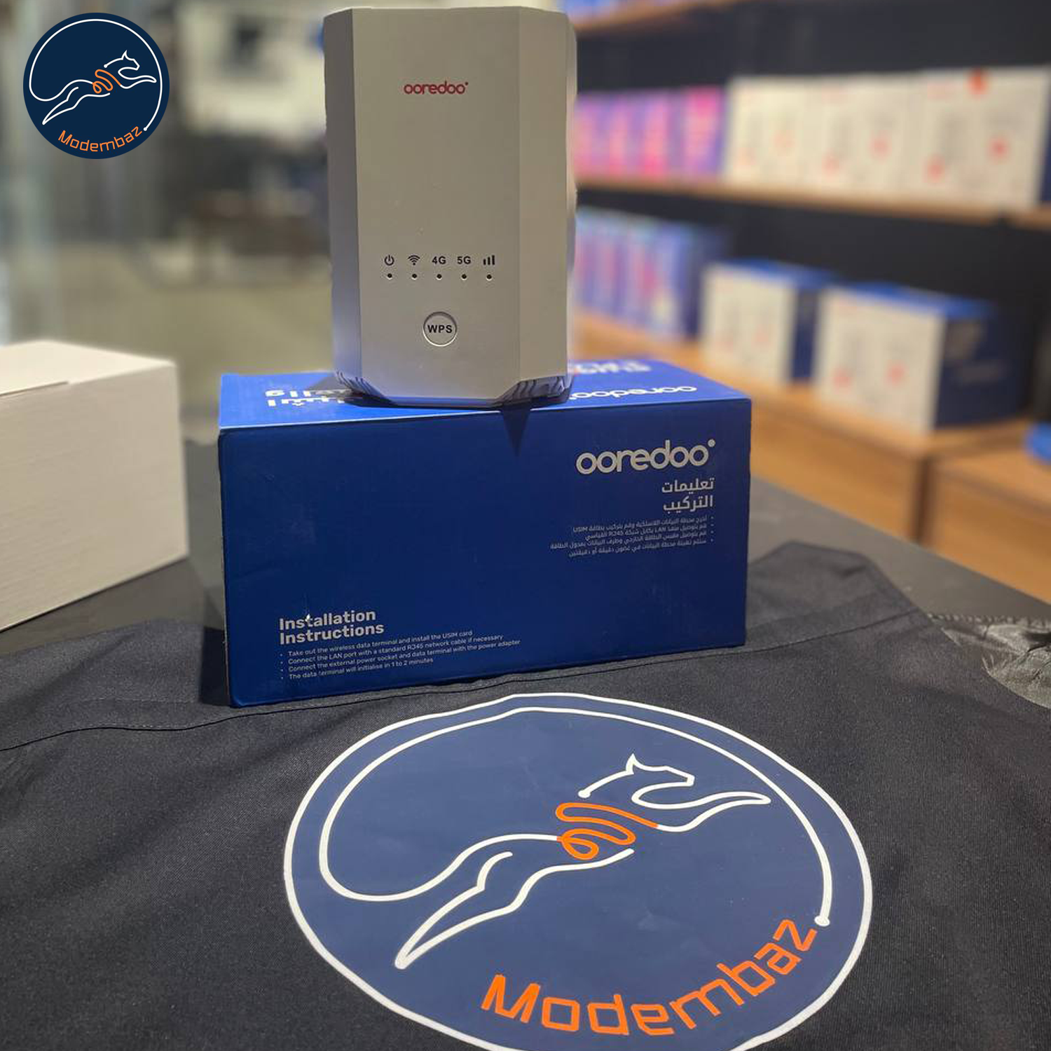 مودم Ooredoo ZLT X28 VoIP اوردو 4G/5G/TDLTE