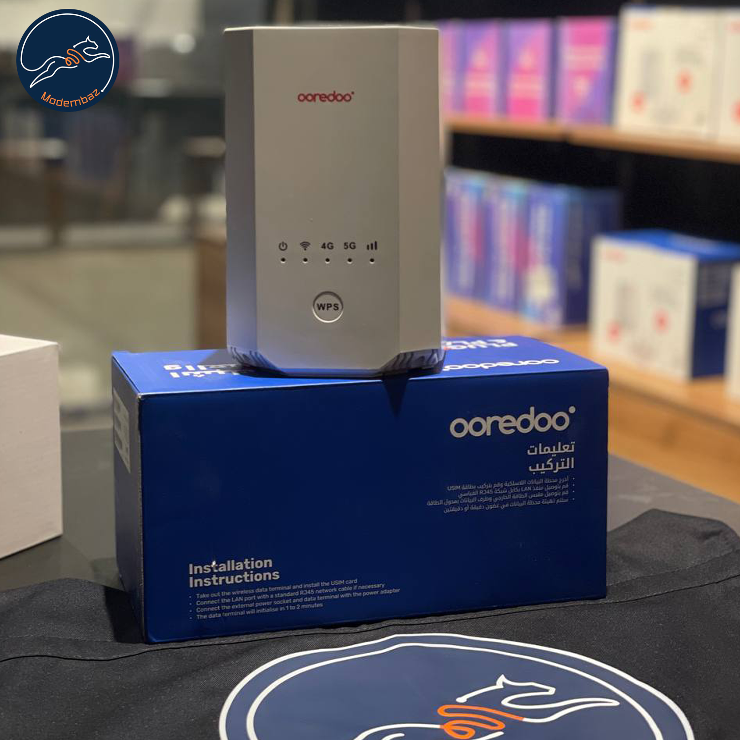 مودم Ooredoo ZLT X28 VoIP اوردو 4G/5G/TDLTE